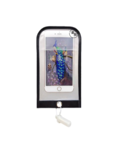 Secret Anti-Photo Phone Case Factory Privacy Bag Black PU Full-Cover Stitched Large Size with Lock 210*115mm (Lock Opener Sold Separately)