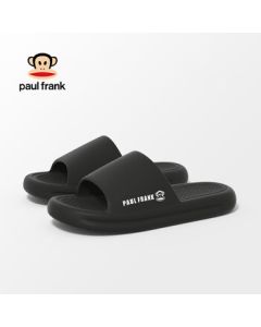 Paul Frank Men's Slippers for Summer Indoor Home Use with Ultra-Soft Sole - Black 42-43