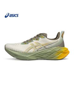 ASICS Men's Cushioned and Durable Running Shoes NOVABLAST 4 Grey 42