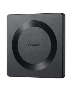 Lenovo 8X Speed USB External DVD Drive Burner, Portable CD/DVD Drive for Laptop & Desktop, Plug & Play External Optical Drive GP70Pro