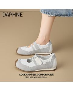 DAPHNE Women's Sport Mary Jane Shoes 2025 New Summer Breathable Versatile Ballet Magic Strap Sneakers
