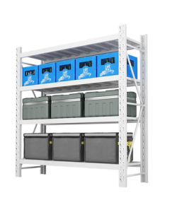 GUHAO Heavy-Duty 240kg/Layer Medium Storage Shelf for Warehouse, Home Storage Rack 200*60*200cm