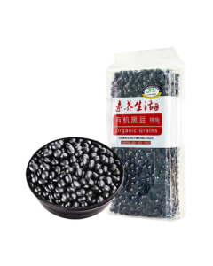 Suyang Life Organic Black Beans 450g, Non-Dyed, Suitable for Soy Milk, Northeast Coarse Grain Vacuum Packed