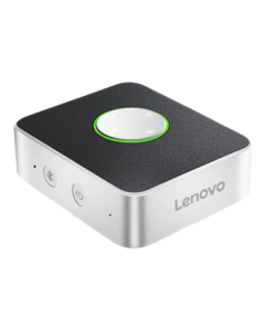 Lenovo thinkplus Omnidirectional Conference Microphone, Driver-Free Wireless Bluetooth Desktop Speaker, Suitable for Spaces Under 20㎡ with 3m Pickup Range, Model MCP01