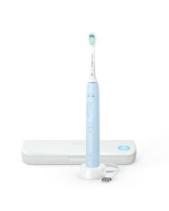 Philips (PHILIPS) Electric Toothbrush for Adults, Sonic Vibration Toothbrush with 3 Modes, Pressure Sensor Reminder, 7x Plaque Removal, HX3697/22, Blue
