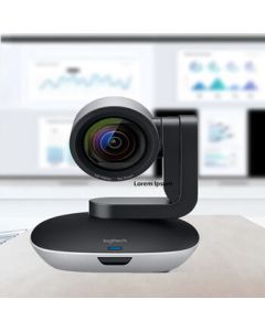 Logitech 1080P HD Video Conference Camera, Business Meeting System USB Plug-and-Play 10x Ultra-Wide-Angle Lossless Zoom Camera CC2900ep