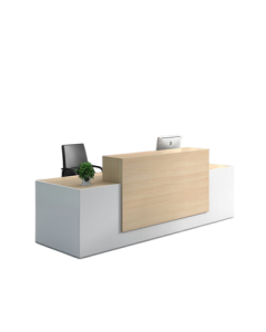 Jingyidemei Modern Minimalist Reception Desk, Cashier Counter, Welcome and Inquiry Desk - 1.6*0.6*0.75m