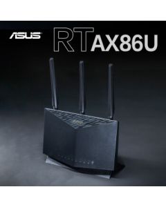 ASUS RT-AX86U Dual-Band 5700M Gigabit Gaming Router / One-Click Performance Boost / 2.5G Port / WiFi 6 Router / PS5 Network Accelerator
