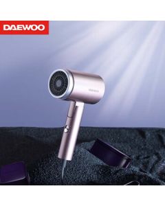 DAEWOO High-Power Hot & Cold Hair Dryer with Negative Ions for Home Use, Fast Drying DYCF-18D2 Hair Dryer [1800W Power]