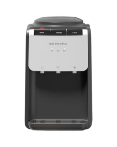 TRULIVA Water Dispenser for Home and Office, Compact Desktop Top-Loading Water Cooler with Hot and Cold Water, Model YDZY-3019D, Ideal for Making Milk and Beverages