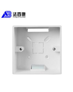 FABCON FAB-507 86*86*35MM Surface-Mounted Junction Box for Switches and Sockets