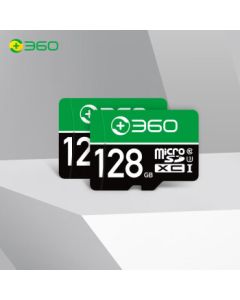 360 128GB TF (MicroSD) V30 High-Endurance Memory Card with 90MB/s Read Speed