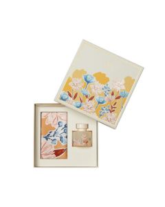 Wensli Floral Autumn Silhouette Scarf & Fragrance Gift Set