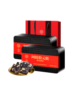 Tongrentang Ejiao Ejiao Cake Gift Box 500g*2 Nutritious Supplement for Blood and Qi, Ideal Gift for Parents and Elders, Mid-Autumn Festival Food Gift Box