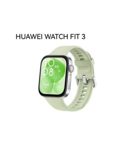HUAWEI WATCH FIT 3 Smartwatch - Ultra-Thin Large Screen, Fitness & Fat Loss, Unisex Couple Watch, Wilderness Green