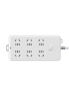 Bull Power Strip GN-109K 5m Cable Single Switch Six-Port Extension Board /pc