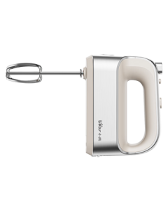 Bear Electric Hand Mixer, Household Egg Beater with 304 Stainless Steel Rods, Mini Cream Whisk, Handheld Baking Egg Blender, Dough and Milk Frother DDQ-E05V2