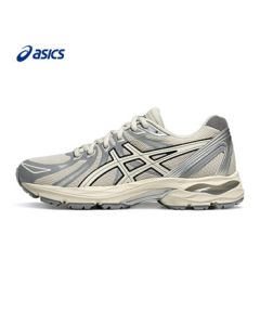 ASICS Women's Cushioned Breathable Running Shoes GEL-FLUX CN Beige 39.5