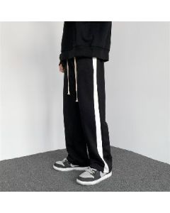 Wide-leg trousers in size L