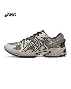 ASICS Unisex Retro Comfortable Sneakers GEL-KAHANA TR Dark Gray/Beige 41.5