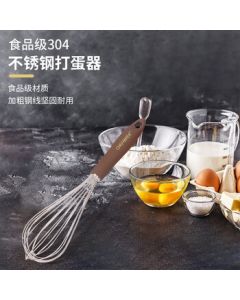 Wilton Stainless Steel Manual Egg Whisk Baking Tool Mixer Stirring Rod Dough Cream Egg White Whipper