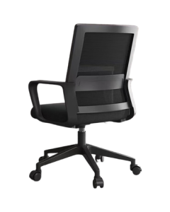 NAIGAO Computer Chair Swivel Chair Ergonomic Home Office Chair Study Gaming Chair Black Frame Black Mesh