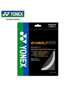 YONEX Badminton String Durability Type Precision Control Professional Badminton String BGXB68 White