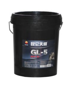 Kunlun Tianwei Heavy-Duty Gear Oil GL-5 80W-90, New/Old Packaging Randomly Delivered, 16kg/18L