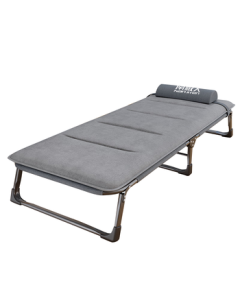 Nan Jiren Folding Bed Single Bed Office Nap Rest Bed Camping Bed Care Bed Two-Fold Bed with Comfortable Cotton Pad