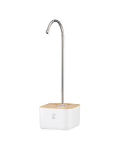 Mingzhan Smart Automatic Water Dispenser Rotatable Dual-Use Desktop/Barrel Charging Pump for Bottled Water White