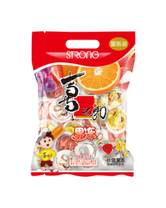 Strong Jelly Classic Assorted Fruit Jelly 925g 【Super Value 50 Cups】 0 Fat, Snack for Kids & Afternoon Tea