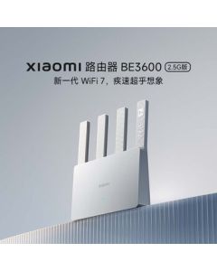 Xiaomi (MI) Router BE3600 2.5G 3600Mbps WiFi 7 | Quad-Core Qualcomm Processor | 2.5G Port | IOT Smart Connectivity | Home Router RD15