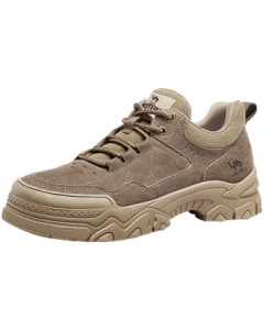 CAMEL Classic Retro Thick-Sole Height-Increasing Men's Casual Sports Outdoor Work Boots G15W076037 Khaki 42