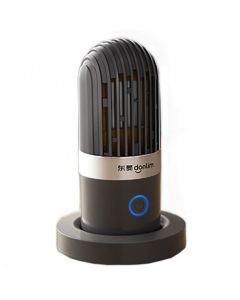 Donlim Capsule Fruit & Vegetable Washer - Portable Wireless Household Vegetable and Fruit Purifier with Pesticide Reduction, Sterilization, and Disinfection DL-1212 Titanium Gray