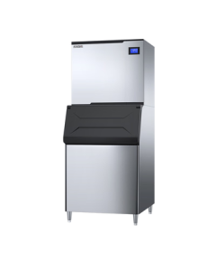 Donper Commercial Ice Maker Large Ice Machine Cube Ice Maker for Milk Tea Shops and Hotels Split-Type Air-Cooled Square Ice HL-IM1000
