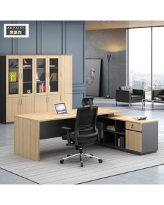 AOPAIKE Executive Desk Modern Minimalist CEO Desk Office Desk Panel Manager Desk 160cmx70cmx75cm