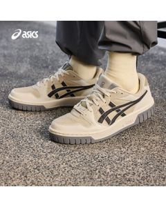 ASICS COURT MZ 2.0 Unisex Retro Fashion Sneakers - Khaki/Cream - Size 37