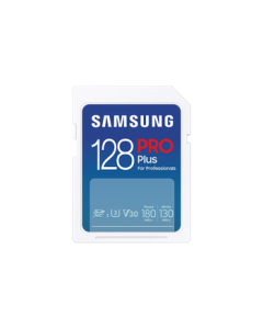 SAMSUNG 128GB SD Memory Card High-Speed PRO Blue Card U3 SD Camera Memory Card for Mirrorless/DSLR Cameras 4K Video 180MB/s Read 130MB/s Write
