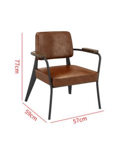 Yulongxin Industrial Style Bar Cafe Bistro Coffee Shop Table and Chair Set, Leisure Dessert Milk Tea Shop Restaurant Tea House Sofa Chair