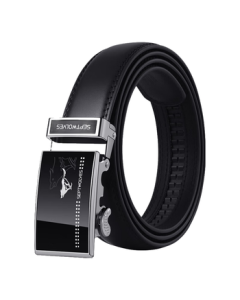Septwolves Belt Men's Automatic Buckle Genuine Leather Casual Trousers Belt - Practical Birthday Gift for Boyfriend, Husband, or Dad