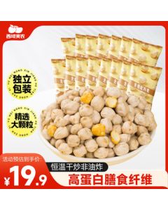 Xiyu Meinong Crispy Large Chickpeas 25g*15 Individually Packed High-Protein Cooked Beans for Fitness & Whole Grain Meal Replacement