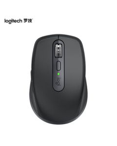 Logitech Master Series MX Anywhere 3S Wireless Bluetooth Mouse - Portable Office Mouse with Fast Charging & Long Battery Life - Graphite Black