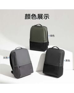 JINGDONG Jingzao Business Commuter Laptop Backpack, Urban Exploration Large Capacity Unisex Backpack for Men and Women, Black