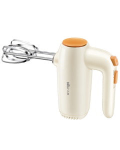Bear Electric Hand Mixer, Household Mini Cream Whisk, Baking Handheld Automatic Egg Beater Mixer DDQ-B01K1