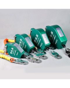 INET Fall Arrest Device for High-Altitude Work, Speed Differential Hoist, Self-Locking Safety Device, 5-Meter Fall Arrestor