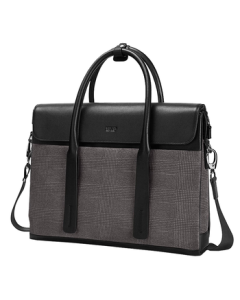 BVP Briefcase Men's Business Casual Handbag Genuine Leather Shoulder Crossbody Laptop Bag Office Bag Birthday Gift