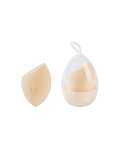 J.ZAO 2-Pack Makeup Sponge Blender Beauty Sponge for Foundation, Dry and Wet Dual-Use, Non-Absorbent with Storage Case