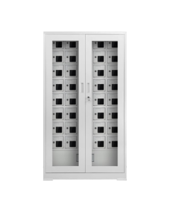 ZHONGWEI [For Exam and Meeting Use] Reinforced Steel Mobile Phone Charging Locker with Lock, 40-Compartment Electronic Device Storage Cabinet with Charging