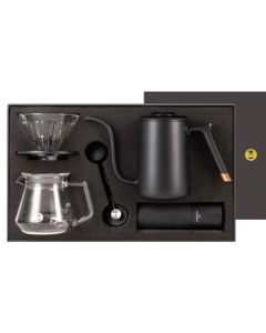 TIMEMORE Chestnut C Fish Pure Pour-Over Coffee Set Gift Box (Pour-Over Kettle + Grinder + Ice Eye Dripper + Sharing Pot)
