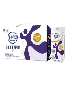 Yili Shuhua Lactose-Free Milk High-Calcium Type 12 Boxes/Carton